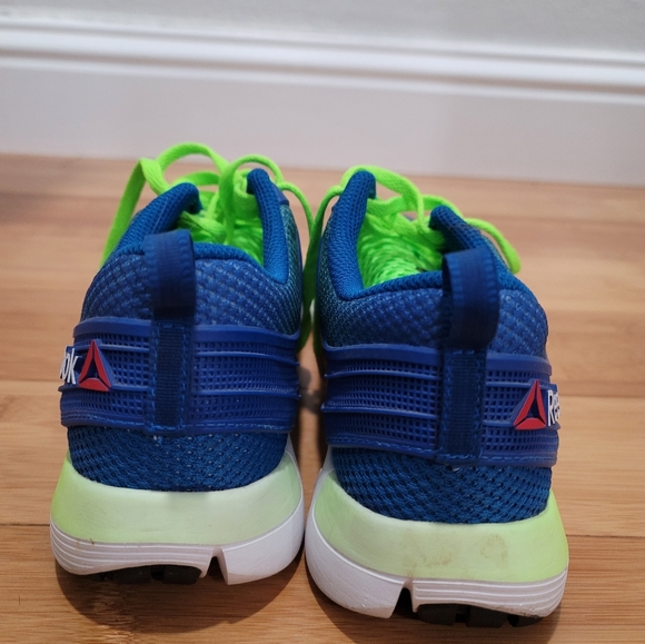 Reebok ZQUICK 2.0, Nanoweb, Blue / Yellow, Super Light Running mens size 8.5 - Picture 2 of 4